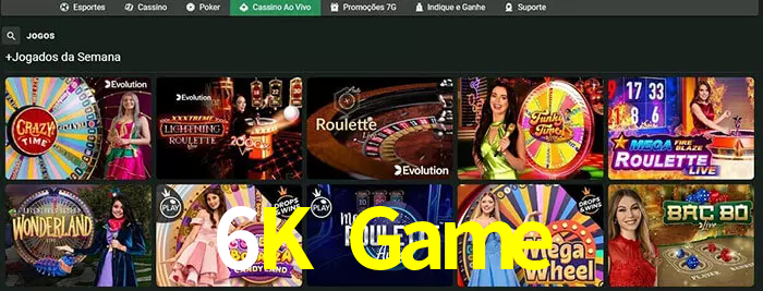 6K Game bet